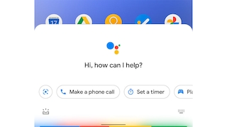 Google Assistant bietet Hilfe an
