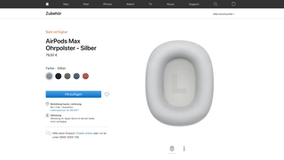 Ersatz-Ohrpolster für die Apple AirPods Max