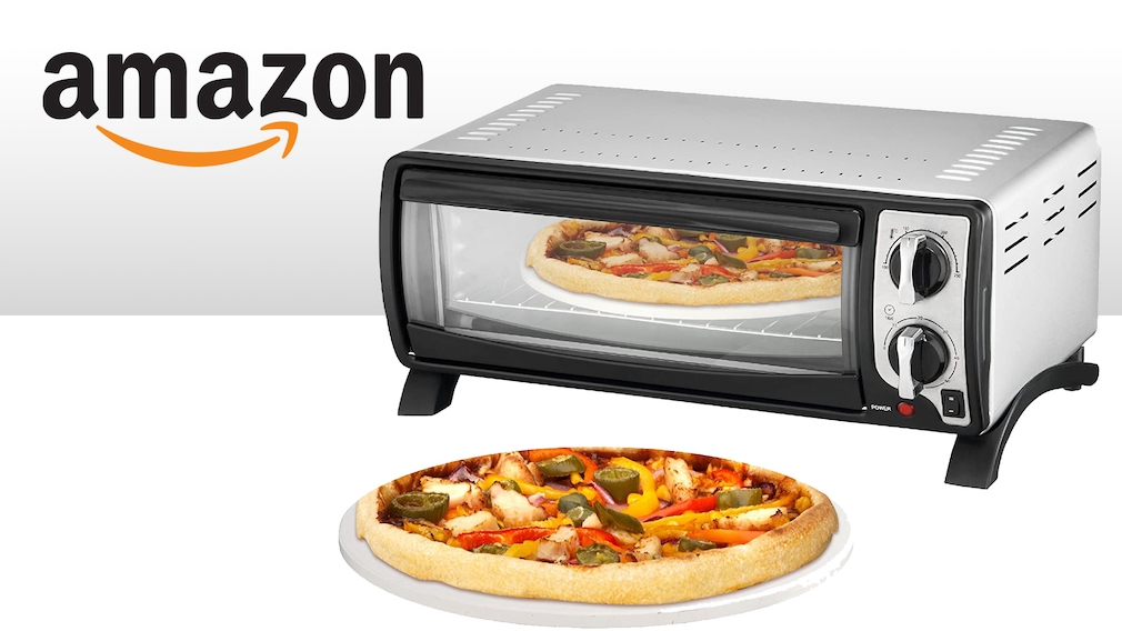 Pizzaofen im Amazon-Angebot: Köstliche Pizza zum Super Bowl Amazon-Angebot: Momentan ist der Pizzaofen Kalorik TKG MBO 1000 günstiger auf Lager. 