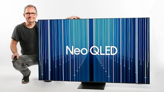 Samsung GQ65QN95A im Test: Neo-QLED ist die Samsung-Bezeichnung für Mini-LED-Technik.