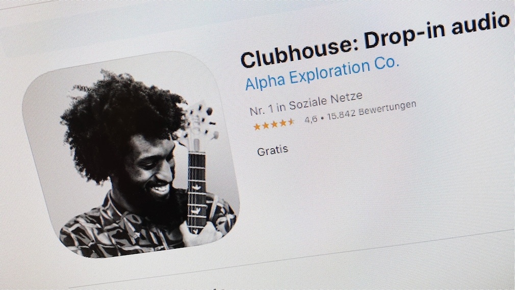 Clubhouse im App Store