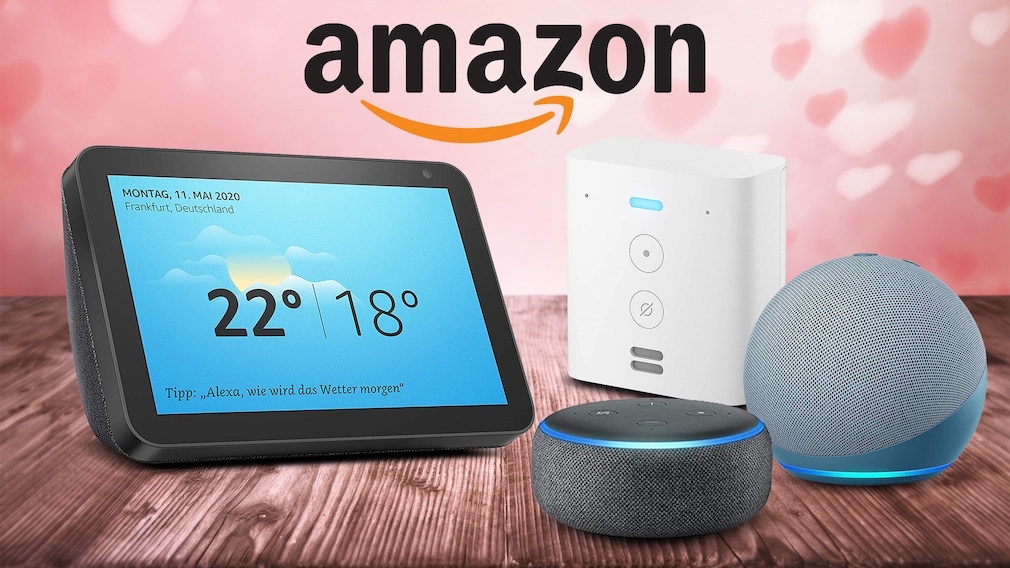 Amazon-Echo-Schnäppchen zum Valentinstag