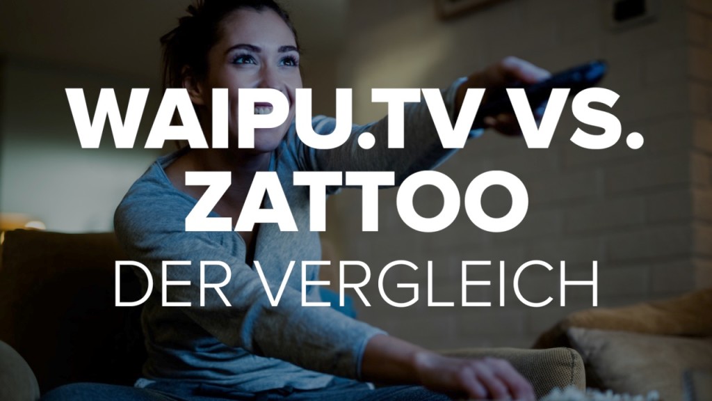 Waipu.tv vs. Zattoo: Der Vergleich - COMPUTER BILD