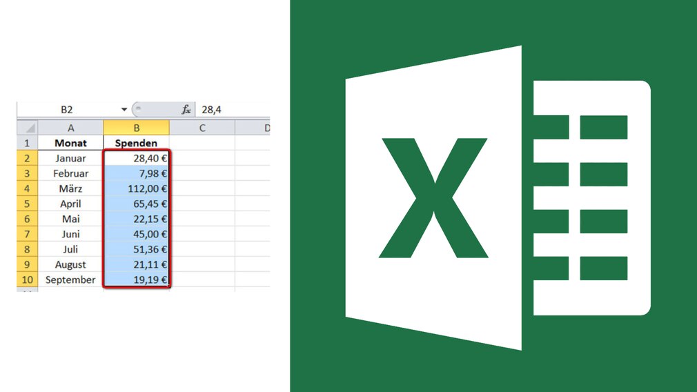Excel Tabelle Einfach Und Fix Listen Erstellen Computer Bild Es gibt nur 3 punkte die man einsetzen kann. excel tabelle einfach und fix listen