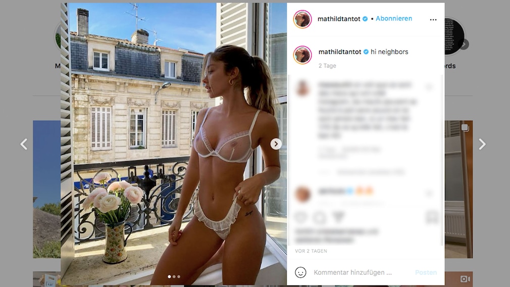 Totally Transparent Mathilde Tantot Shows Everything On Instagram Paudal French and persian @khassaniswimwear @popstantot twin it's my only social media tantotmat@gmail.com. totally transparent mathilde tantot