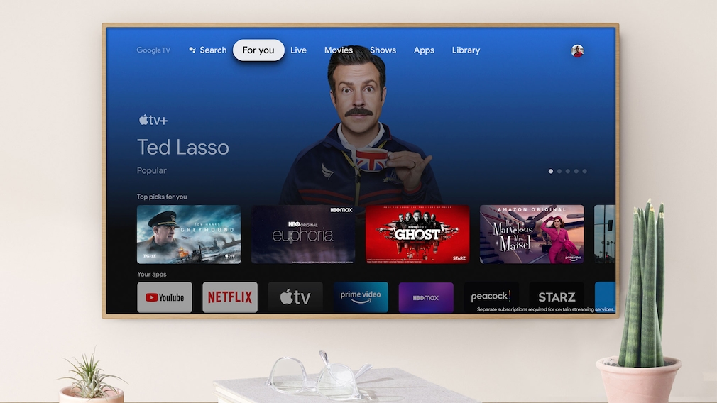 Apple TV Plus läuft auf dem Google Chromecast