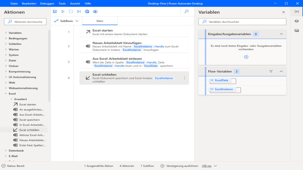Microsoft Power Automate Desktop