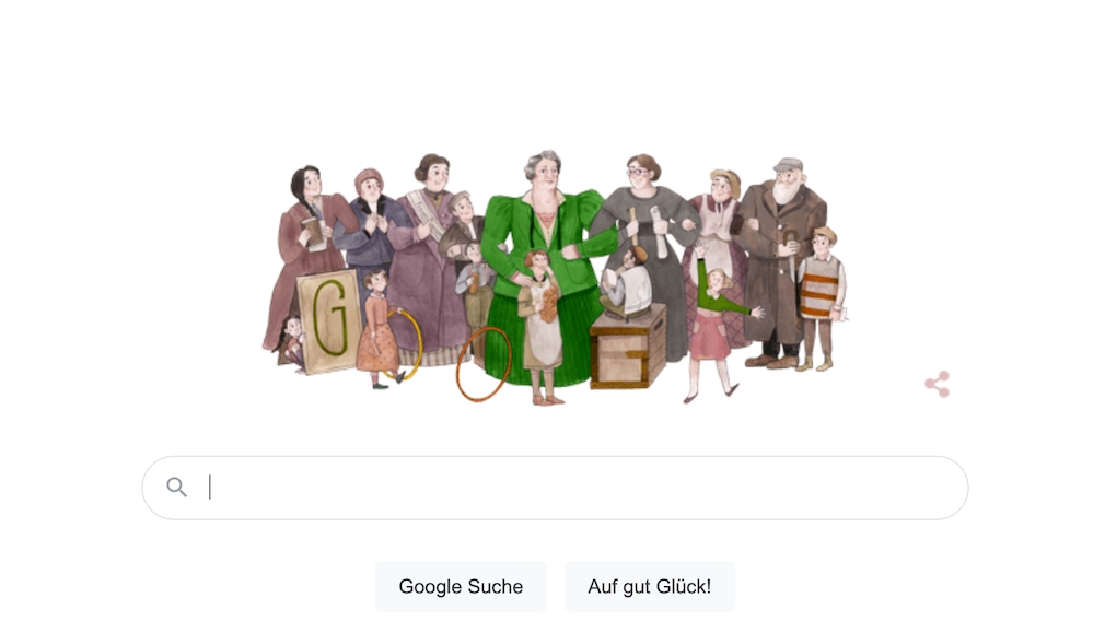 Google Doodle für für Sidonie Werner