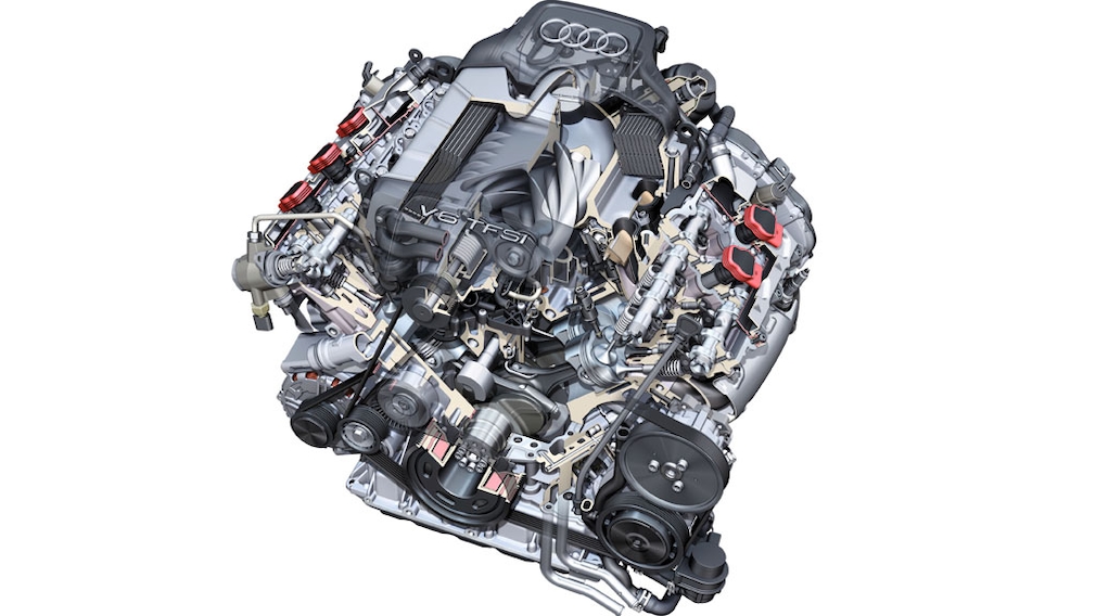 3,0 Liter-V6-TFSI-Motor
