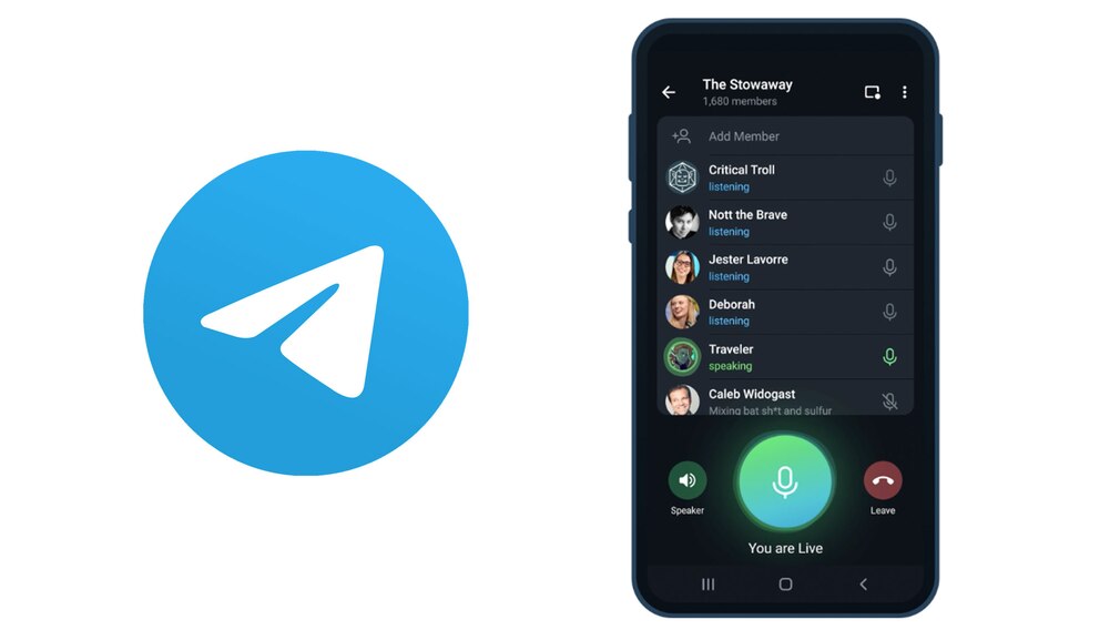 Fitur Telegram Terbaru Obrolan Suara : Telegram Menyalin Fitur Clubhouse