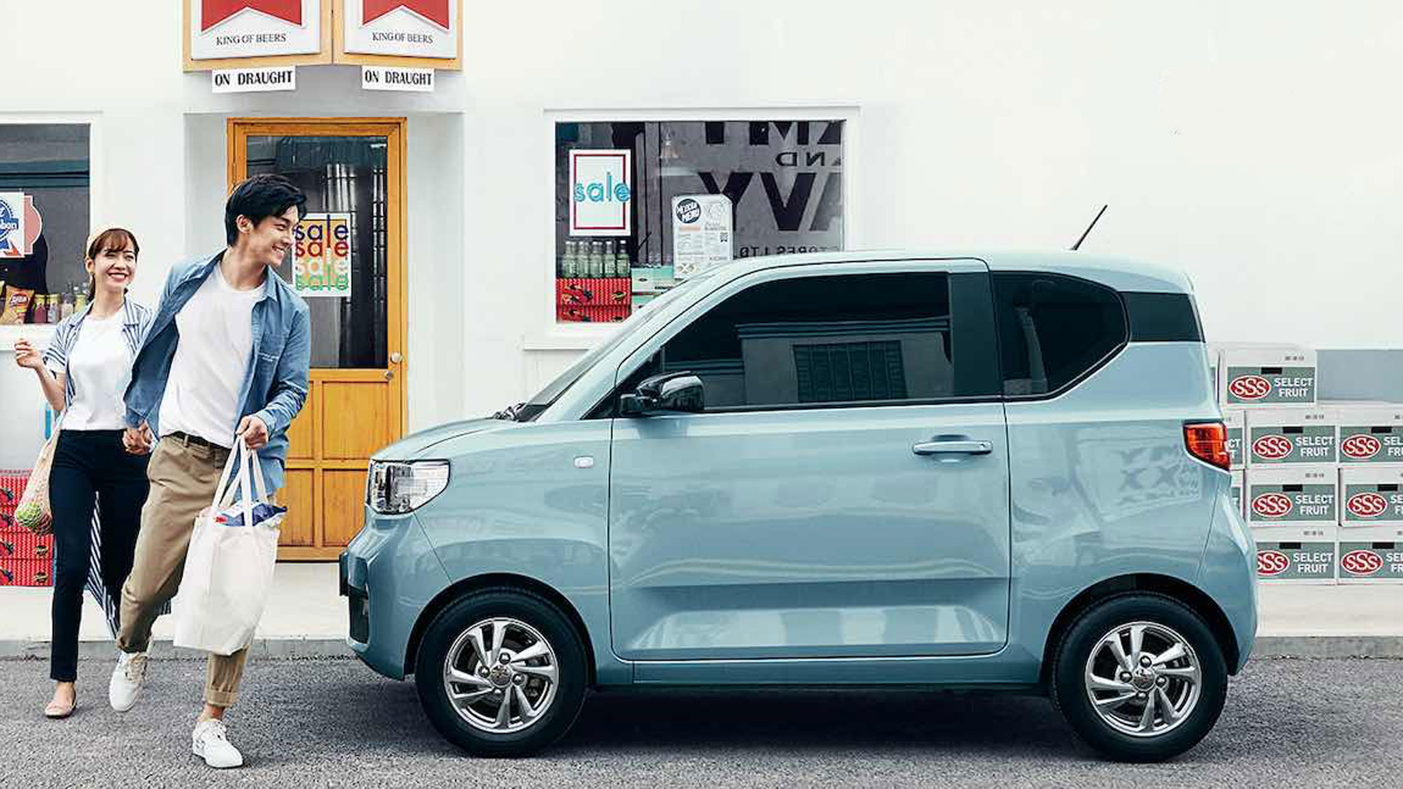 Saic gm wuling mini ev sales