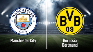 Manchester City gegen Borussia Dortmund