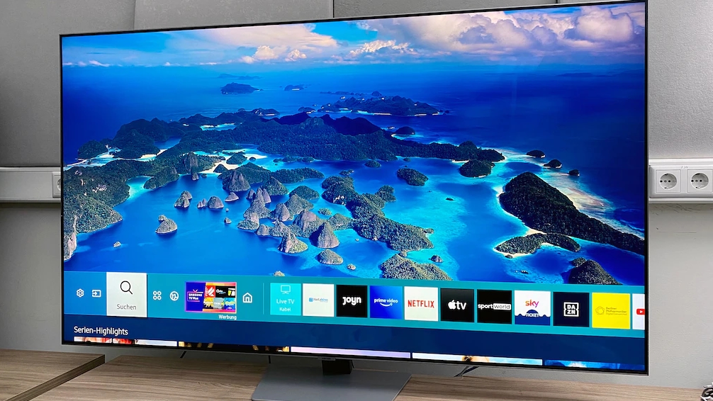 Samsung-Fernseher mit diversen Apps