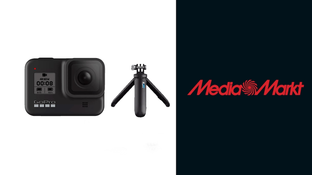 Action-Cam bei Media Markt im Angebot: GoPro-Hero8-Bundle zum Schnäppchenpreis