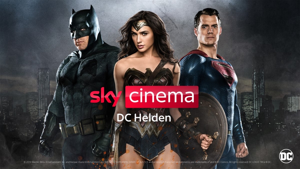 Sky Cinema DC Helden