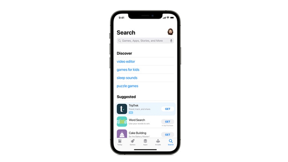 App-Store-Suche: Werbung