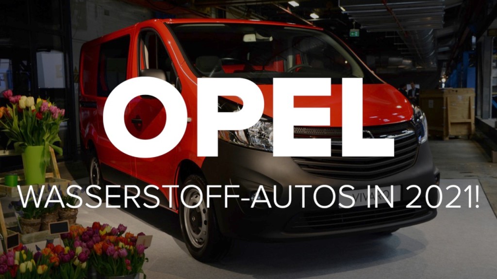 Opel: Wasserstoff-Autos in 2021! - COMPUTER BILD
