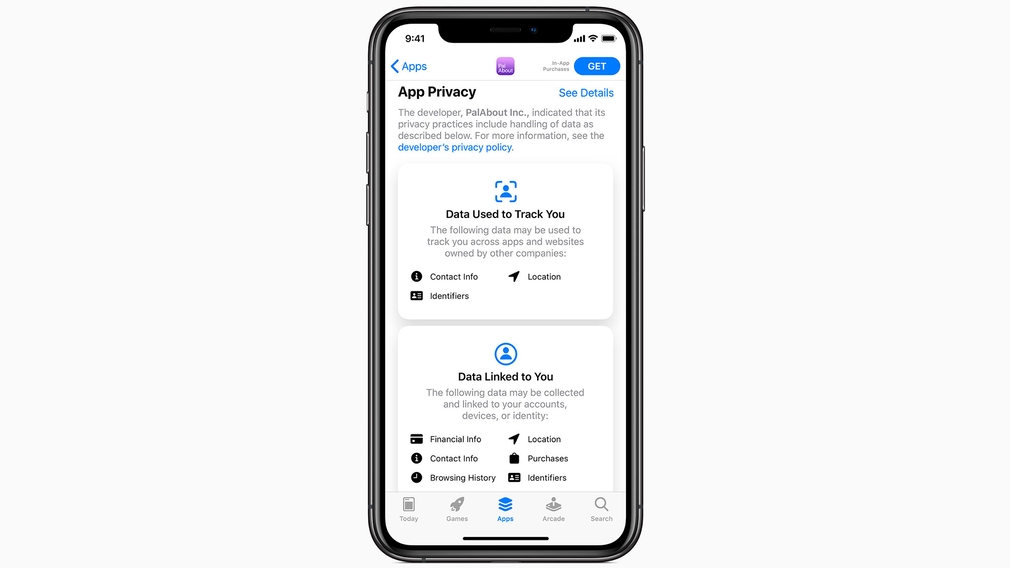 Screenshot des App Store