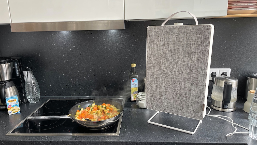 Förnuftig-Luftreiniger in der Küche