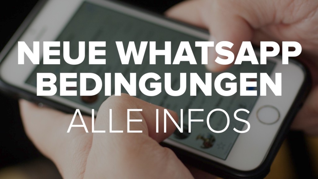 Neue WhatsAppBedingungen Alle Infos COMPUTER BILD