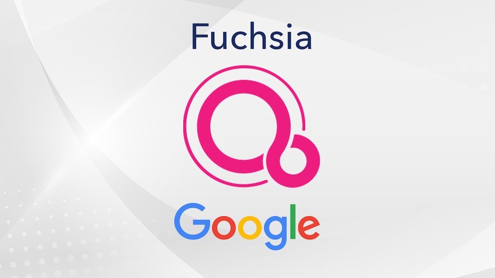Logos Fuchsia und Google