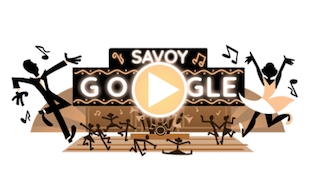 Google Doodle für den Savoy Ballroom
