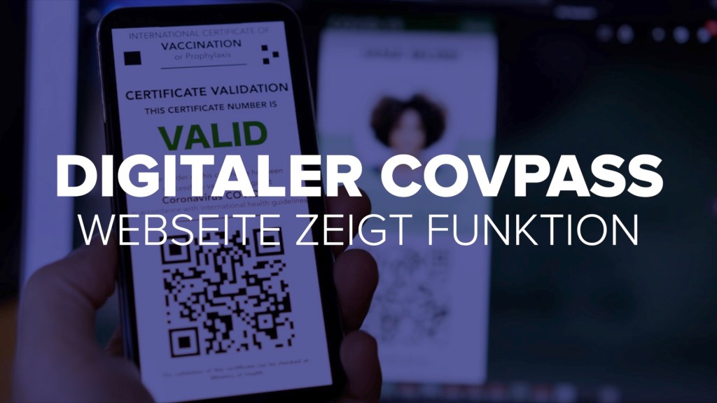 Covpass So Funktioniert Der Digitale Impfpass Computer Bild