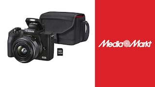 Canon-Kamera im Media-Markt-Deal: Systemkamera mit Zubehör zum Sparpreis
