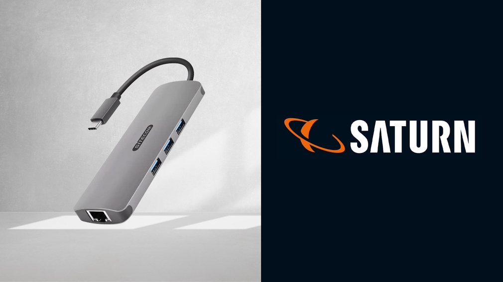 Günstiges Saturn-Angebot: USB-C-Multi-Adapter von Sitecom