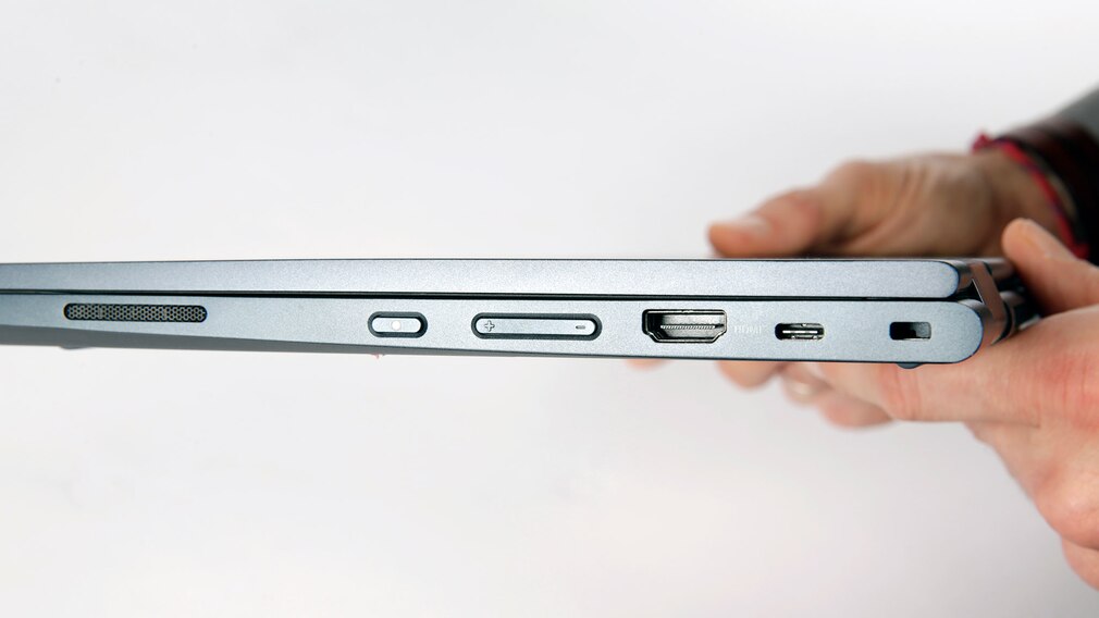Lenovo Thinkpad C13 Yoga on a gray background Lenovo Thinkpad C13 Yoga on a gray background