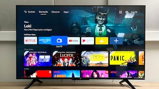 Xiaomi Mi TV P1 im Test: Der Fernseher arbeitet mit Android TV 10.