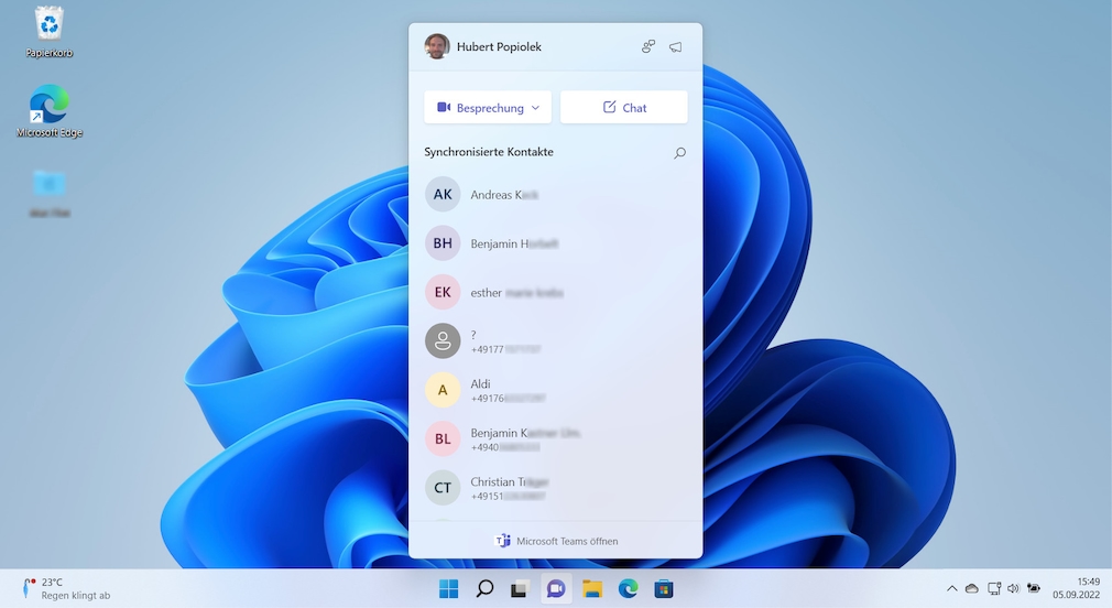 Microsoft Teams sur Windows 11. Microsoft Teams sur Windows 11.