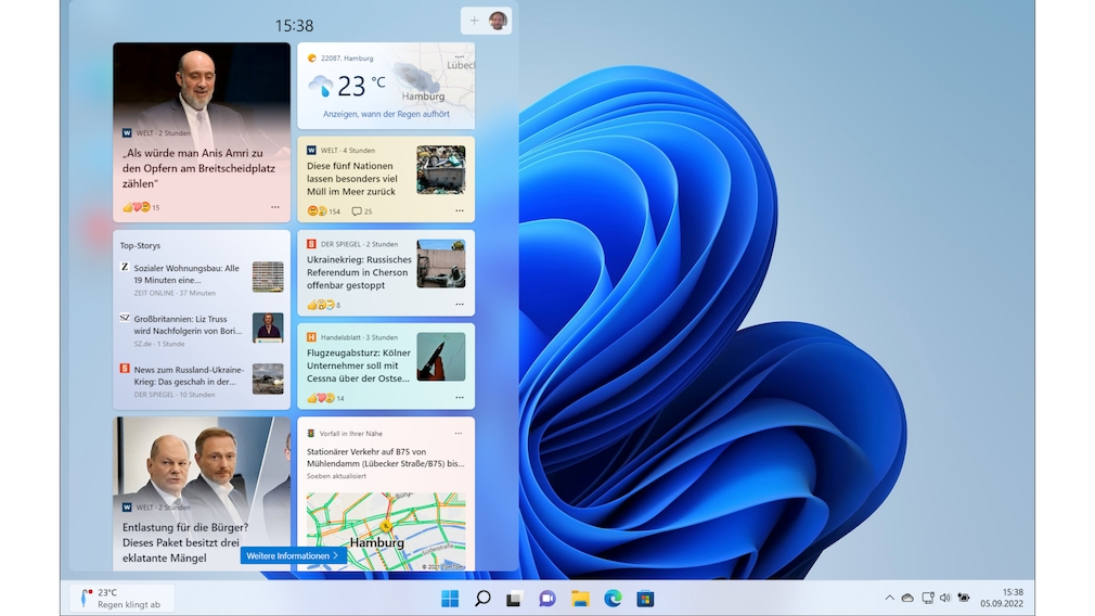 Widget dans Windows 11 Widget dans Windows 11