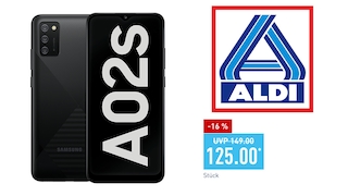 Samsung Galaxy A02s bei Aldi Nord