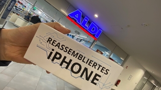 Reassembliertes iPhone 8 bei Aldi