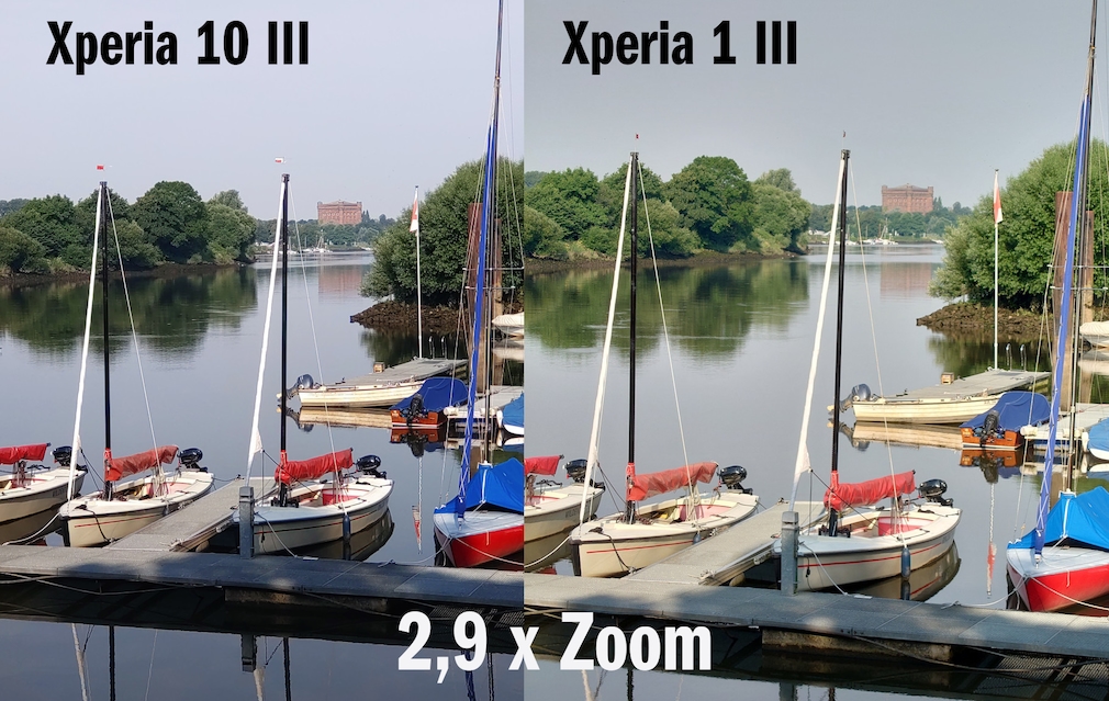 Sony Xperia 10 III vs Xperia 1 III: 10 x Zoom