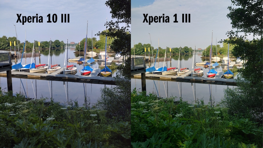 Sony Xperia 10 III vs Xperia 1 III: 2,9 x Zoom