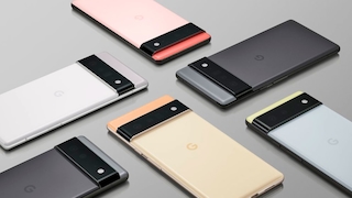 Pixel-Geräte in diversen Farben