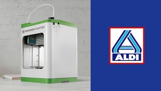 3D-Drucker bei Aldi im Angebot: Bresser Raptor kräftig im Preis reduziert Aldi-Angebot: Momentan ist im Onlineshop des Discounter der 3D-Drucker Bresser Raptor zum starken Preis im Sortiment.