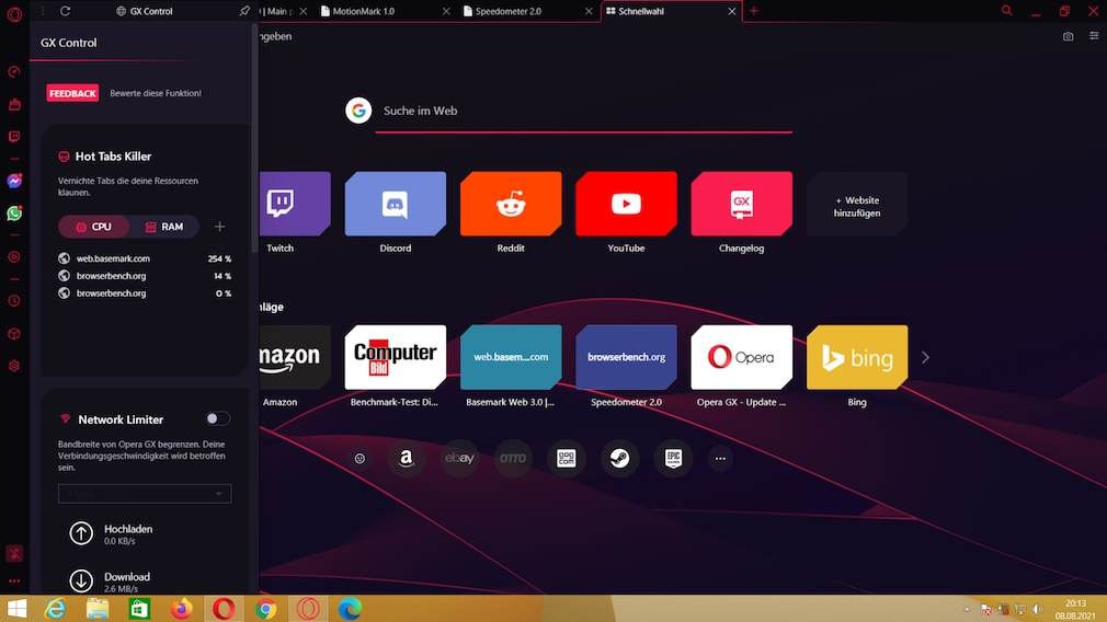 Opera GX: Vorteile gegenüber Opera – der Browser mit Hintergrundmusik