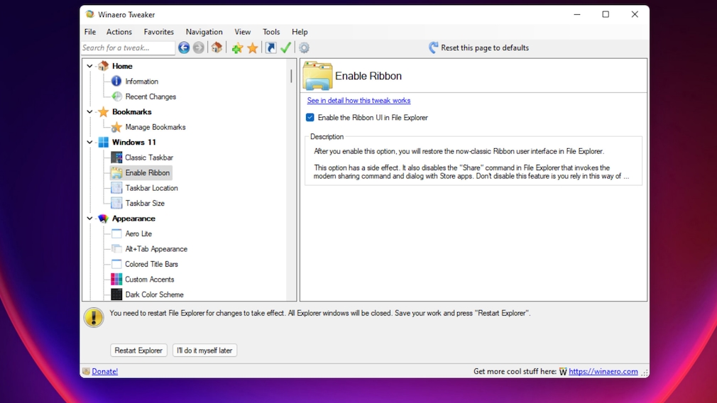 Windows 11: Ribbon-Explorer aktivieren – so holen Sie das Ribbon-Menüband zurück