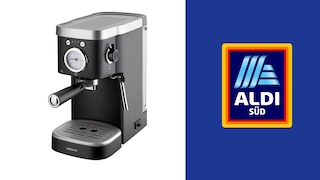 Espressomaschine bei Aldi im Angebot: Starker Muntermacher zum kleinen Preis