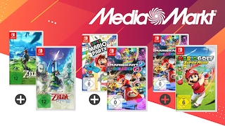 Nintendo-Switch-Angebot bei Media Markt: Zwei Games im Bundle günstiger