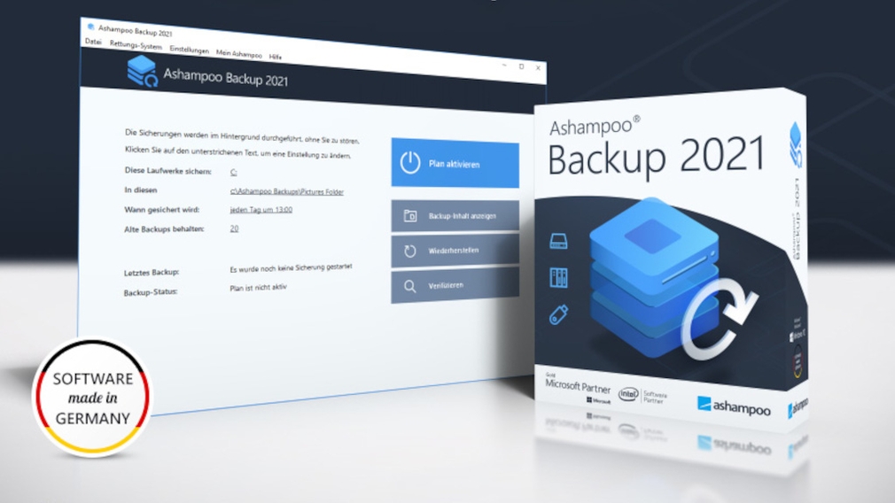 Gratis-Download: Ashampoo Backup 2021