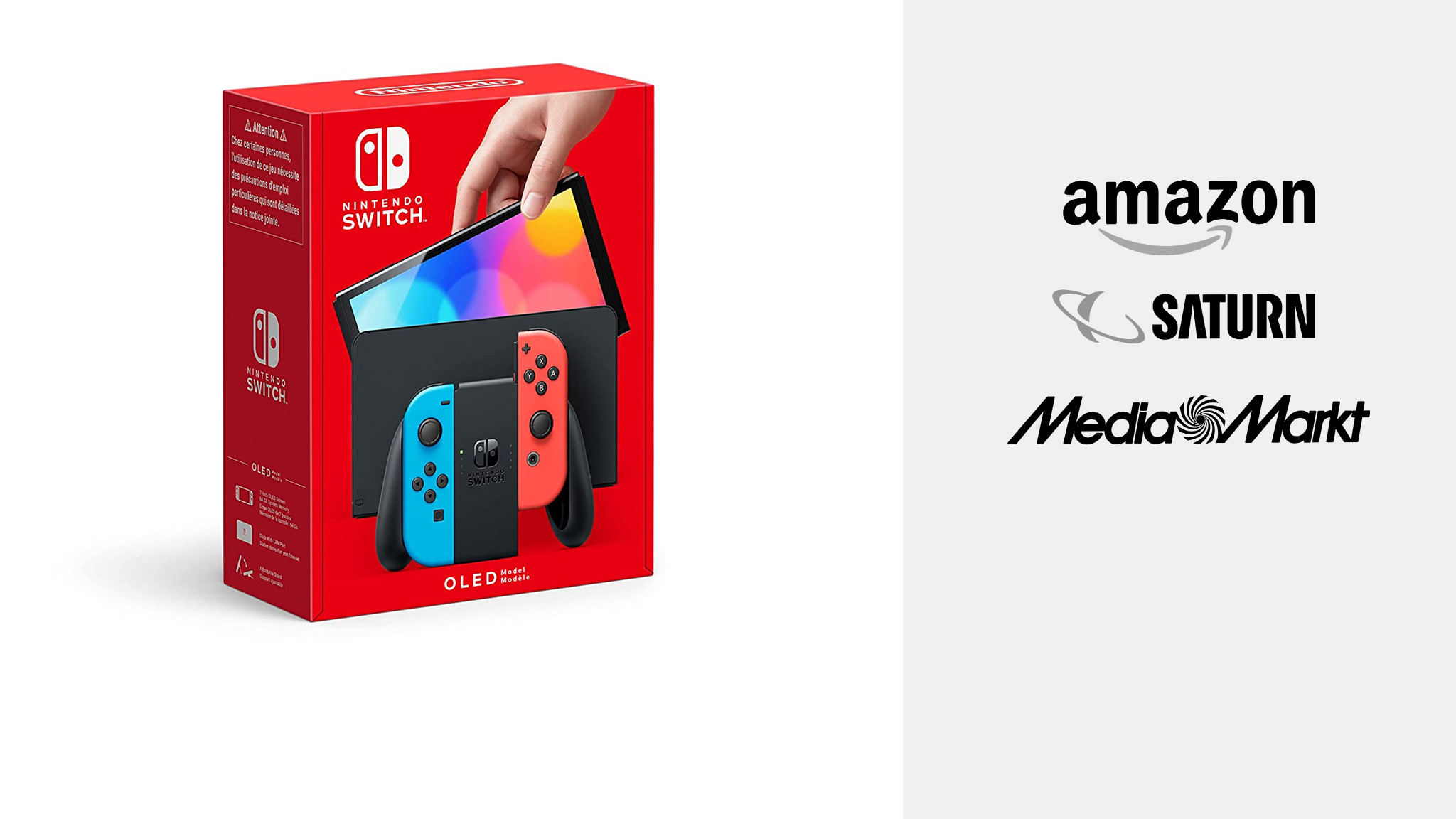 Nintendo Switch OLED: Konsole bei Amazon, Ebay & Co. kaufen