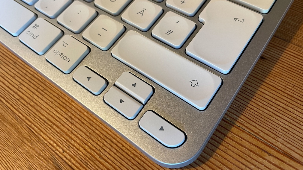 Arrow keys on the Logitech MX Keys Mini