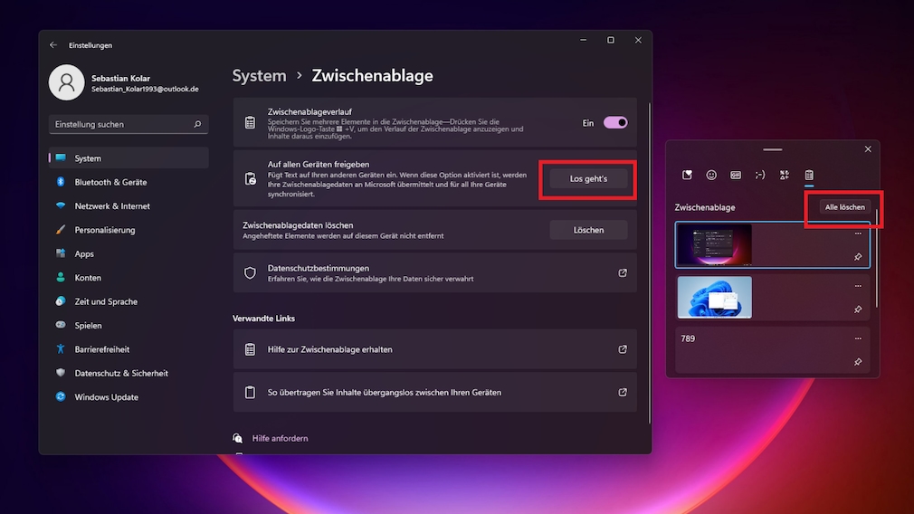 Windows 10/11: Zwischenablageverlauf anzeigen – Anleitung fürs Clipboard