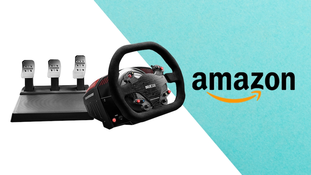 Sportlicher Amazon-Deal: Lizenziertes Thrustmaster-Lenkrad für unter 600 Euro!