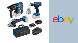 Werkzeug-Set im Ebay-Angebot: Bosch-Geräte günstig kaufen