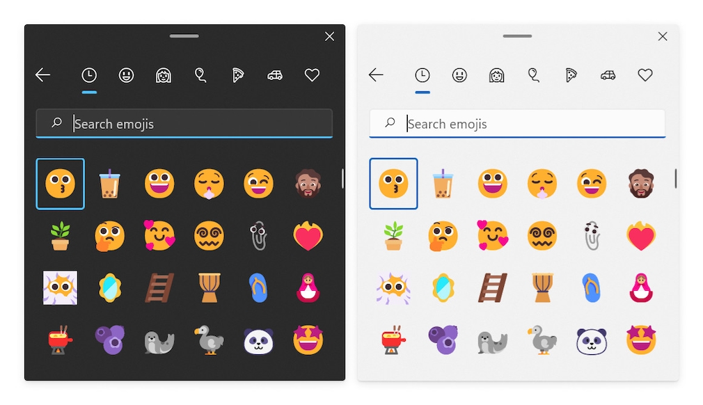 New emojis on Windows 11